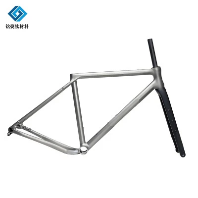 Ffrâm Beic Aloi Titaniwm Custom Gr9